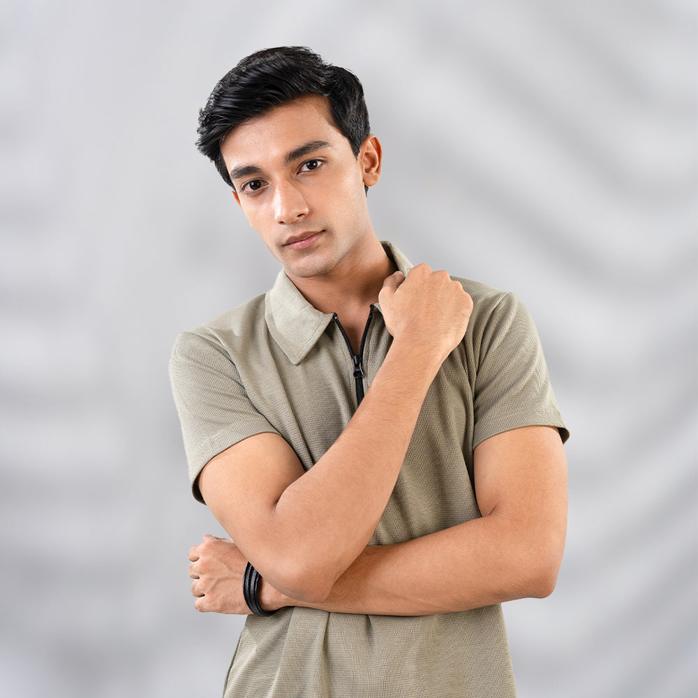 Zipper thermal polos