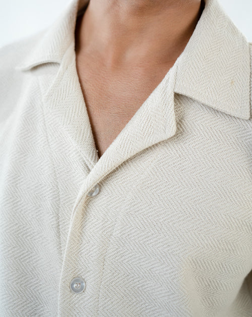 Button down shirts - White