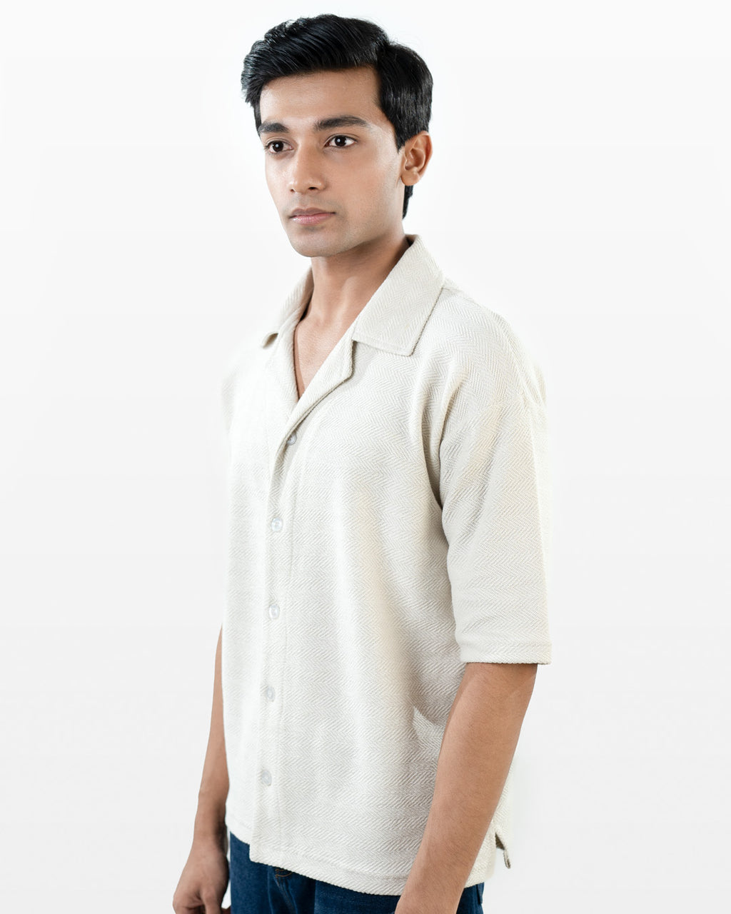 Button down shirts - White