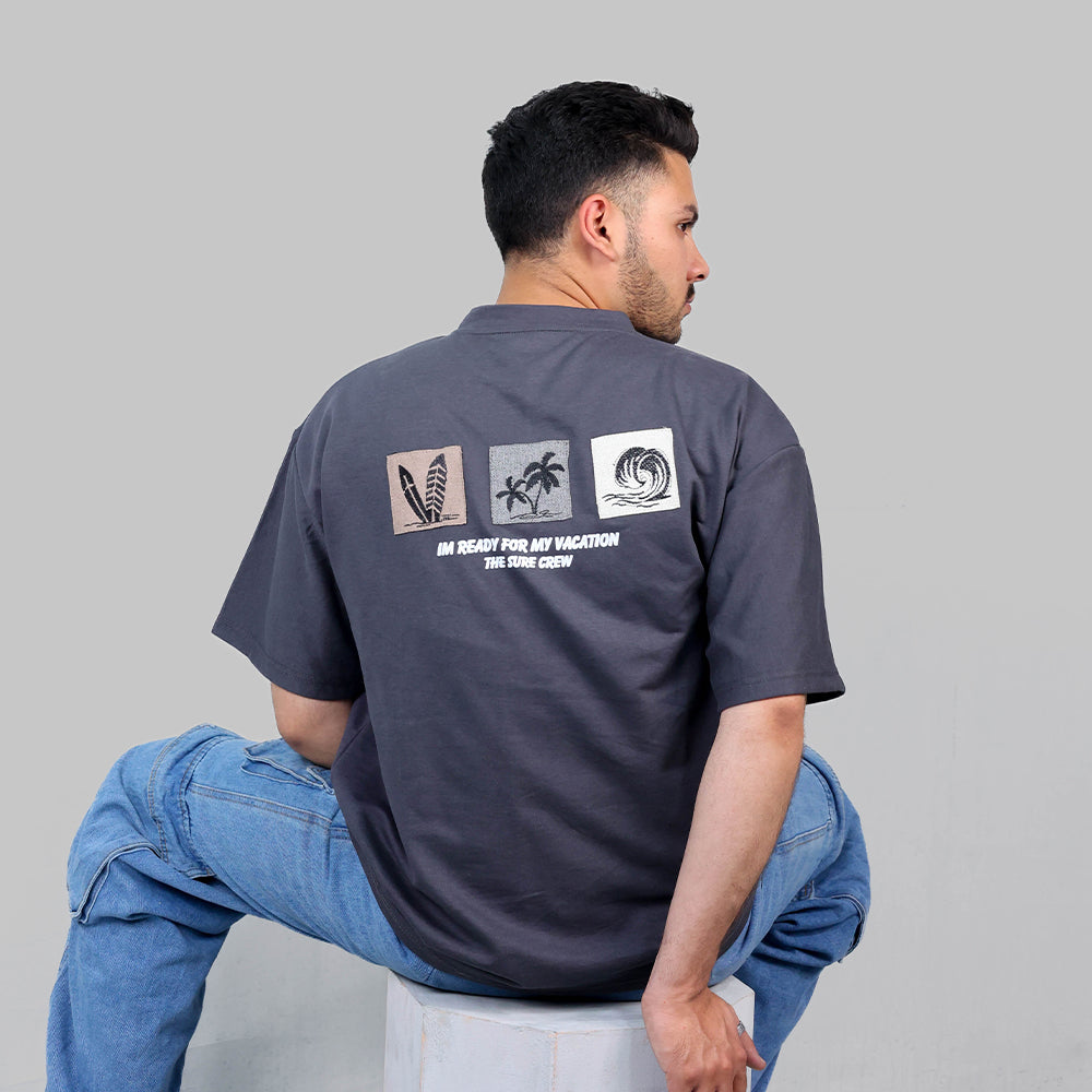 Embroided Patch - Grey